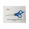 Asbah Professional Hair Cutting Scissor - Blue Handle 6.5"