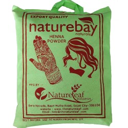 Naturebay Naturals 100% Pure Henna Powder For Natural Hair Cloth Filtered 400gm