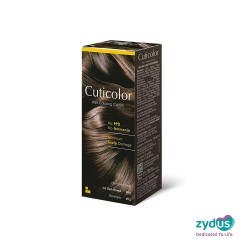 Cuticolor Hair Coloring Cream 60g+60g Dark Brown 3.0