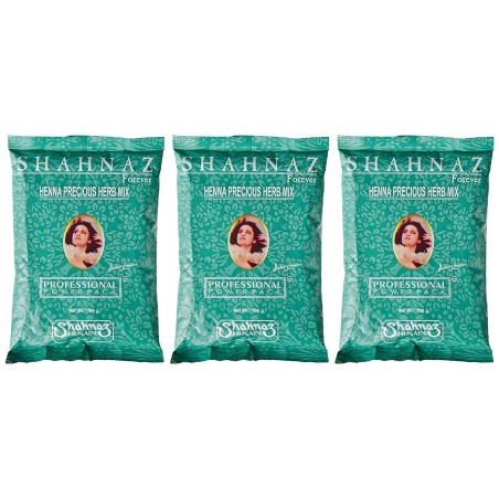 Shahnaz Husain Henna Precious Herb Mix 100g Green Pack of 3