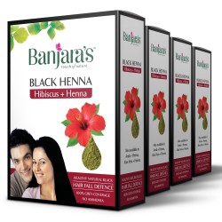 Buy Banjara's Black Henna Brazilian Black Hair Color Online at Best Price |  Distacart
