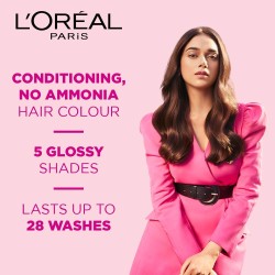 L Oreal Paris Casting Cra Me Gloss Small Pack Temporary Hair Color 300 Darkest Brown 45G