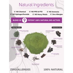 Vegetal Bio Colour Soft Black 150g Certified Organic Hair Color for Men & Women