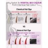 Vegetal Bio Colour Soft Black 150g Certified Organic Hair Color for Men & Women