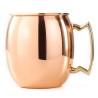 Rudra Exports Copper Moscow Mule Beer Mug Cup Coffee Mug Copper Mug Best for Parties Barware 450 ml 1 Piece