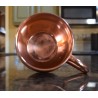 Prisha India Craft Copper Mug for Moscow Mules 520 ML / 17 oz Copper Mule Cup