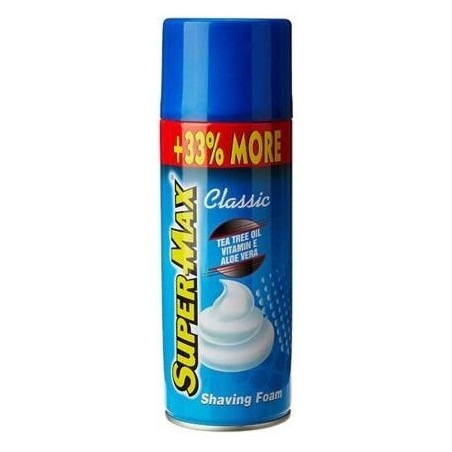 Super Max Shaving Foam Classic 400 Ml