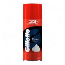 Gillette Classic Regular Shave Foam 418G With 33% Extra Free