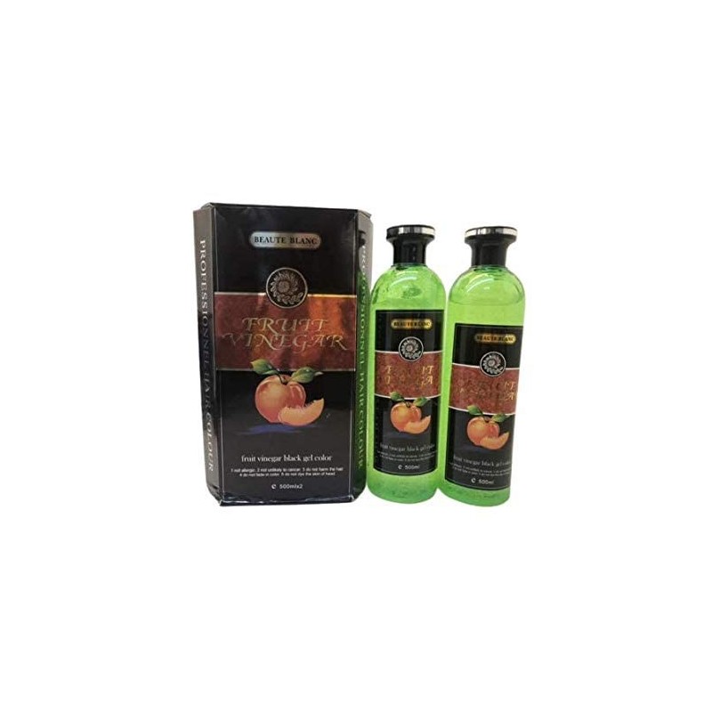 BEAUTE BLANC Fruit Vinegar Hair Gel Color Dye for MenWomen 30ml x 11 10   1 Free Pouch  BLACK  Price in India Buy BEAUTE BLANC Fruit Vinegar  Hair Gel Color