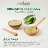 Banjara's Black Henna with Aloevera 50gms 5 * 10gms Pack of 4