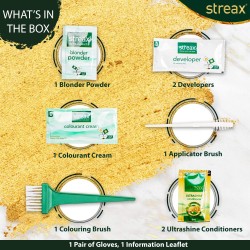 Streax Ultralights Highlighting Kit For Unisex Contains Walnut & Argan Oil Shine On Conditioner Longer Lasting Highlights