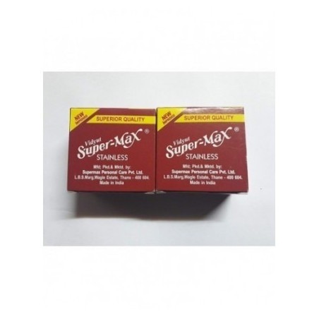 Supermax Double Edge Blades Pack Of 2