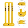 Grs Kids Zone Popular Willow Cricket Bat With Wicket Set & 1 Tennis Ball For Kids Size 3 Age 6-10 Year Old Kids Multicolor