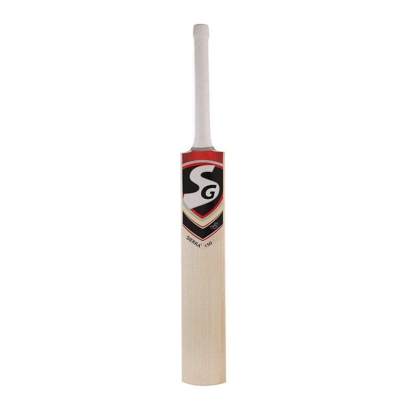Briovy Power Poplar Willow Cricket Wooden Bat Playing with Tennis Cricket Ball for Boys Red