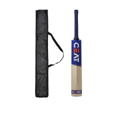 Ske Popular Willow Cricket Bat For Mens And Adult All Tennis Ball Full Size Natural Bat With Bat Cover