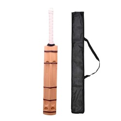 Ms Wooden Cricket Taniss Bat With Cover Full Size Kashmiri Scoop Bat