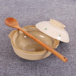 Kawn Wooden Long Handle Spoon 33.5cm Creative Korean Hot Pot Spoon Tableware Kitchenware