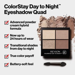 Revlon ColorStay 16 Hour Eye Shadow Quad Addictive