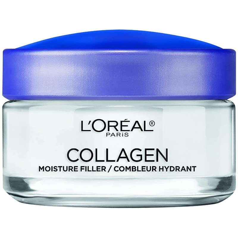 L'Oreal Paris Collagen Face Moisturizer Skin Care Day And Night Cream Anti-Aging Face Cream To Smooth Wrinkles