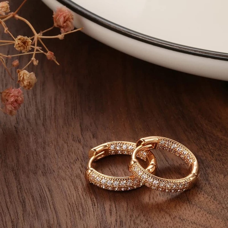 Buy JRG Fancy Golden Hoop Earrings/Girls and Women Earrings/Bali 2 cm at  Amazon.in