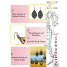 Yellow Chimes Earrings for Women & Girls Traditional Multicolor Drop Earrings Gold Plated Set Drop Earring
