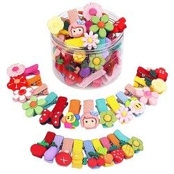 Shining Diva Fashion 26 Pcs Colorful Hair Accessories Hair Clips for Girls Kids Baby Girl Toddlers Women