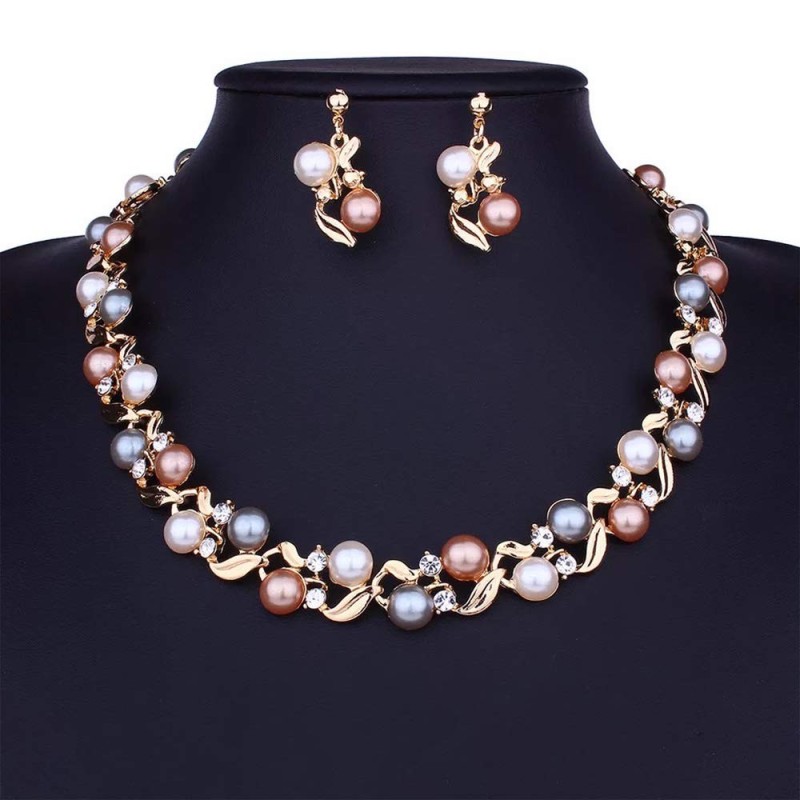 Fancy Seeing You Necklace And Earring Set - Gold | Fashion Nova, Jewelry |  Fashion Nova