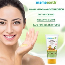 Mamaearth Ubtan Hand Cream with Turmeric and Honey for Deep Moisturization 50 g