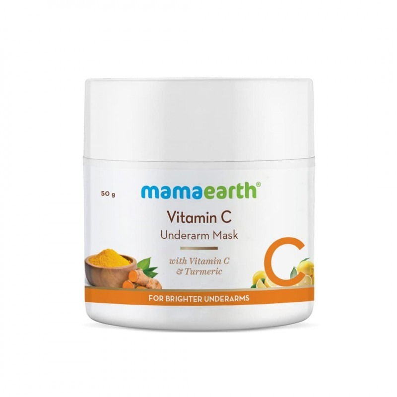 Mamaearth Vitamin C Underarm Mask with Vitamin C & Turmeric for Brigh