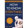 How to Know Everything English Paperback Wiss Elke