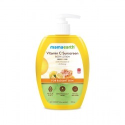 Mamaearth Vitamin C Sunscreen Body Lotion SPF 30 with Vitamin C & Hon