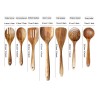 Wooden Spoons For Cooking Adloryea Non Stick Wooden Kitchen Utensil Set Natural Teak Wood Cooking