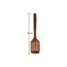 Mek-U Cooking and Serving Spoons Made of Wood Set of 7 Cutlery Wooden Spoons Brown