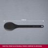 Victorinox Compact Spoon for Everyday Cooking or Serving, Black Large