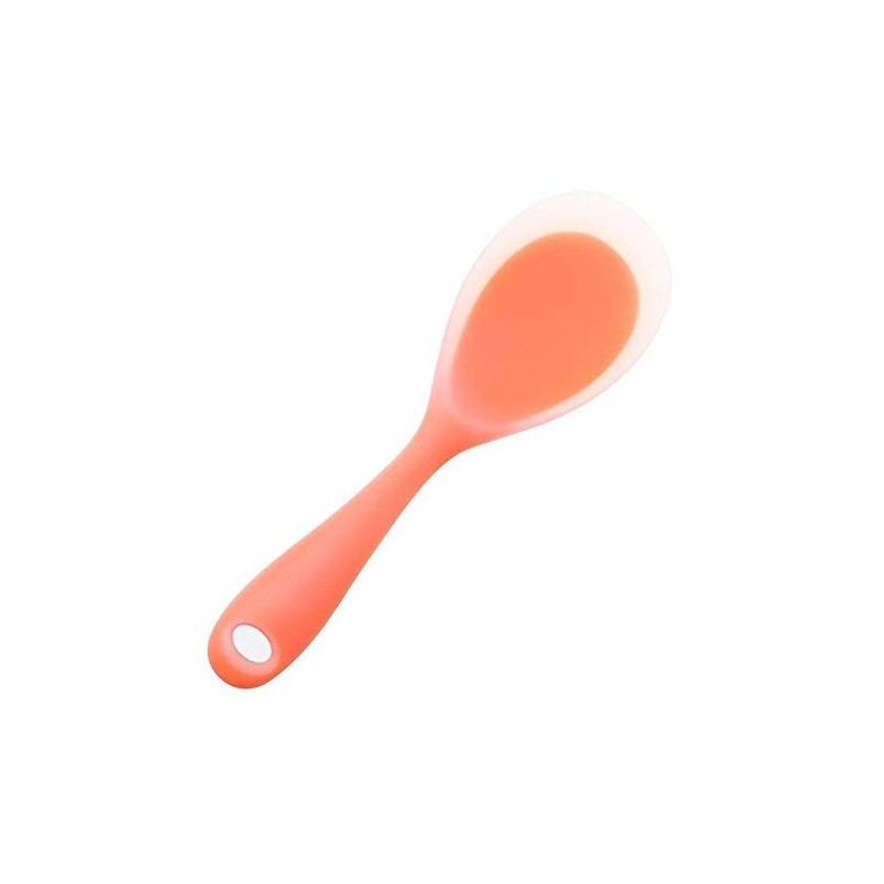 Spatlus Non-Stick Rice Spoon Silicone Ladle Soup Spoon