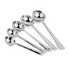 Faas Stainless Steel Laddle Cooking And Serving Spoon Gravies Set 5 Ps