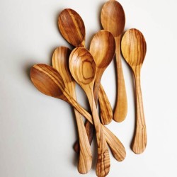 Raja Handicraft Sisam Wooden Spoon 6.5 inch Set of 7
