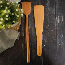Fabartistry Pure Neem Wood Dosa Ladle Pack of 2