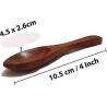 Sdm Handicraft Unique Wooden Handicrafts Wooden Masala Spoon For Small Containers Set Of 12