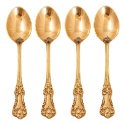 Indian Art Villa Brass Designer Spoon Tableware Home Hotel