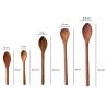 Ecopal Multipurpose Wooden Serving Spoon Utensils Set For Non Stick Cookware
