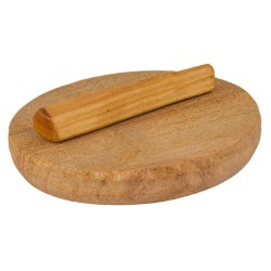 Arman Spoons Believe In Quality Herbal Handmade Sandal Rubbing Stone Brown
