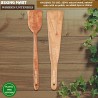 Bsking Mart Wooden Spatula Flip Cooking Spoon Hata Khunti Ladle For Cooking Dosa Roti Chapati Kitchen Tools