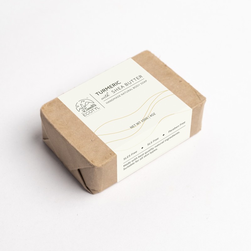 Ecotyl Handmade Body Soap (Shea Butter - Turmeric) 100 g