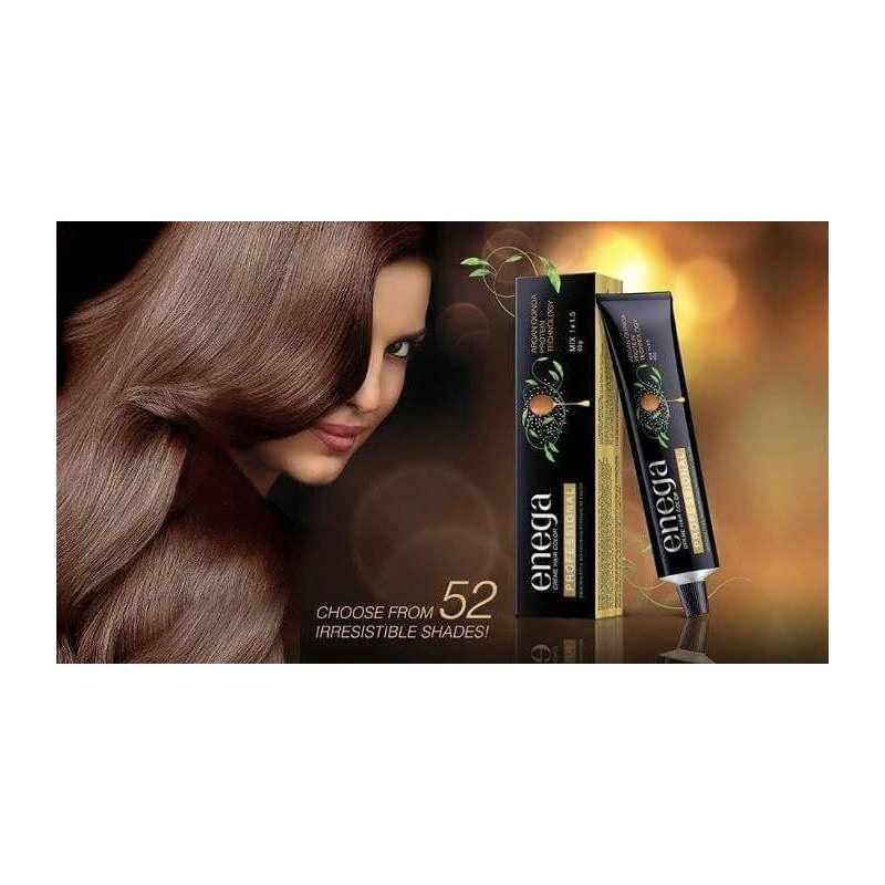 Enega Cream Hair Color Professional  Chocolate Golden Blonde
