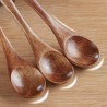 Sevensun Small Wooden Spoons 6pcs Wooden Small Teaspoons Serving Wooden Utensils