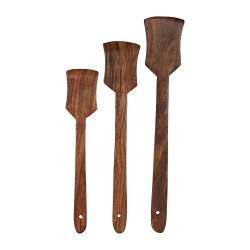 Giftoshopee Wooden Cooking Spoon Set of 3