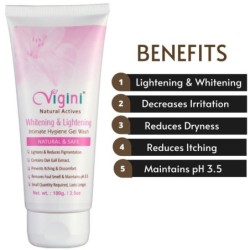 Vigini Vaginal Intimate Lightening Whitening Feminine Hygiene Gel Private Part V Wash women