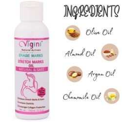 Vigini 100% Natural Actives Erase Stretch Marks Bio Oil 100ml