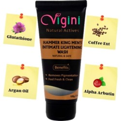 Vigini Natural Hammer King Intimate Wash for Men 100gm